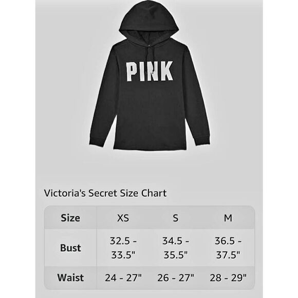 NEW WITH TAGS VICTORIA SECRET PINK CAMPUS HOODIE - Picture 4 of 4